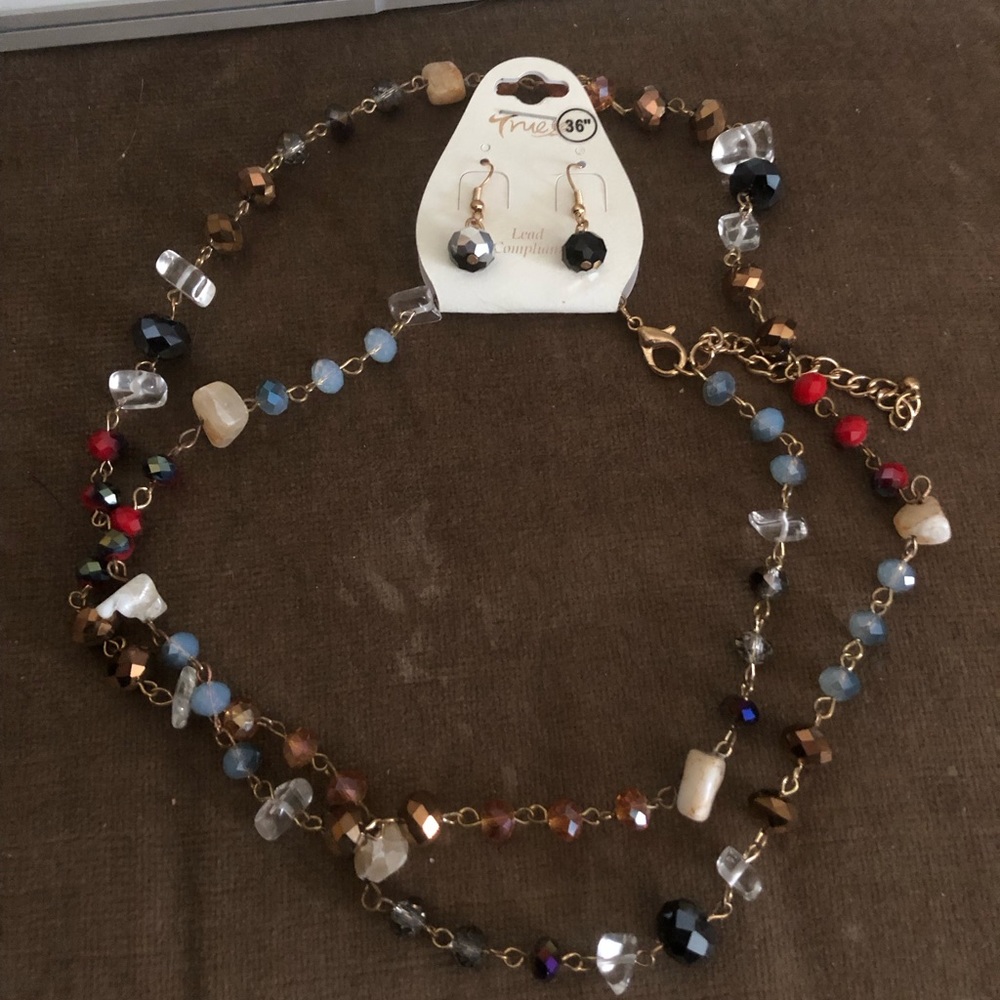 4-sale True Crystal & Rock Costume Jewelry- 633 $30 or $25 w/offer